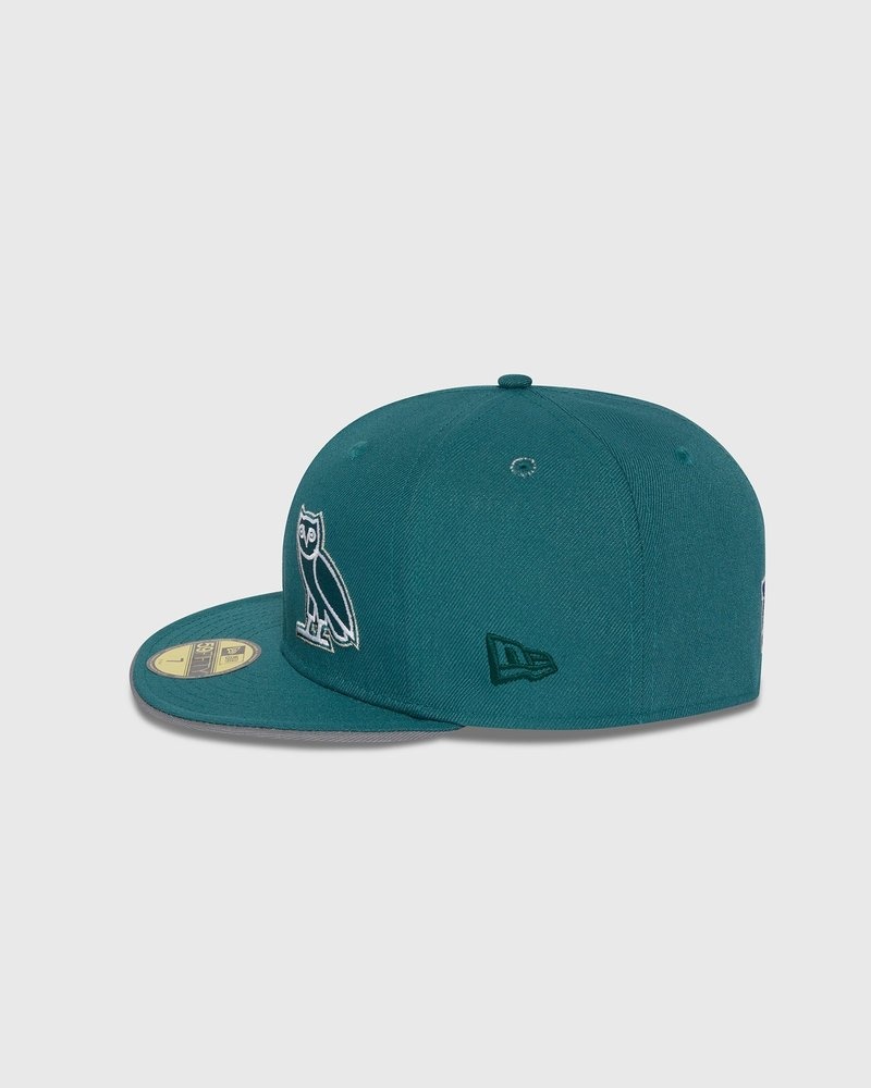 casquette ajustée new era 59fifty verte ovo nfl philadelphia eagles collection octobre.