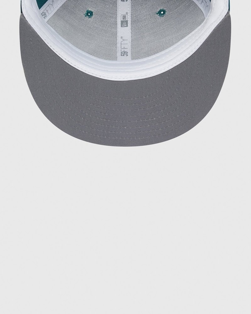casquette ajustée new era 59fifty verte ovo nfl philadelphia eagles collection octobre.