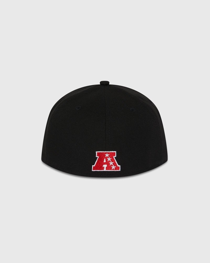 casquette ajustée new era 59fifty noire ovo nfl pittsburgh steelers édition limitée doctobre
