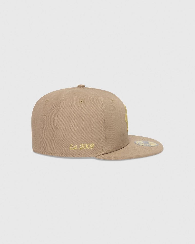 casquette ajustée ovo pom pom new era 59fifty couleur sable