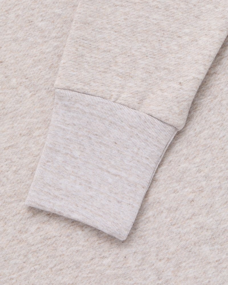 gilet zippé en polaire mouchetée ovo couleur avoine de la collection doctobre