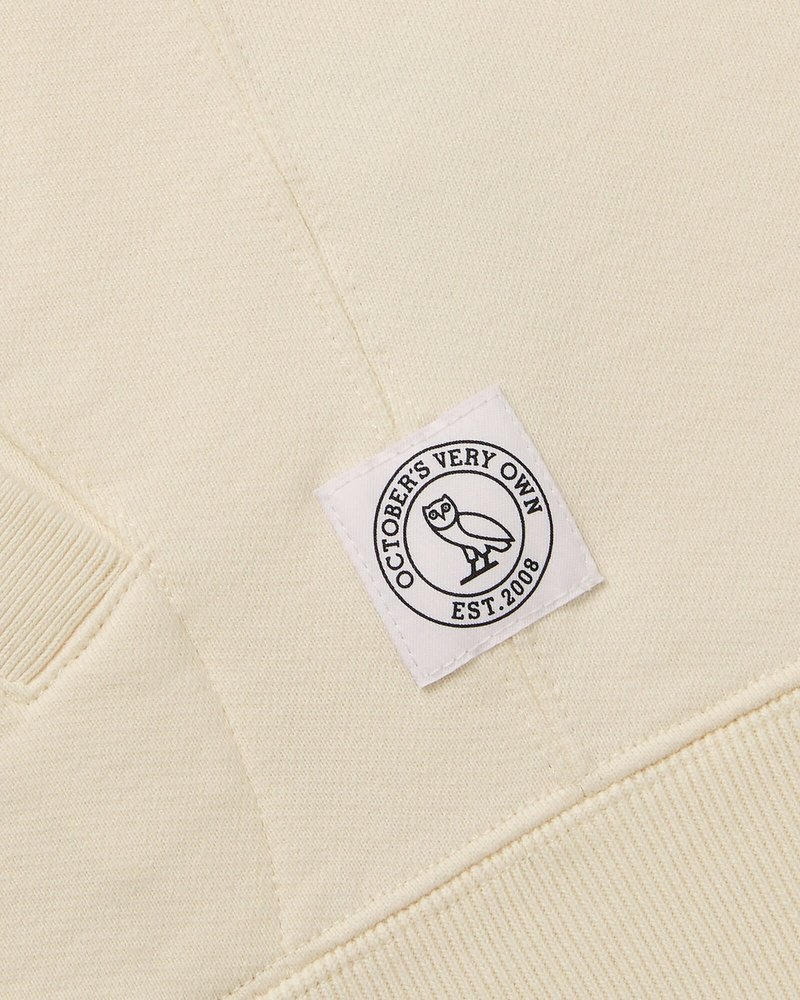 cardigan ovo french terry crème le modèle doctobre
