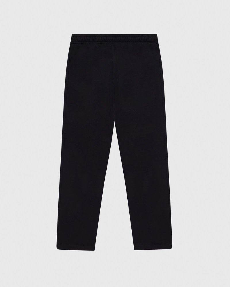 pantalon de survêtement noir à ourlet ouvert ovo doctober very own