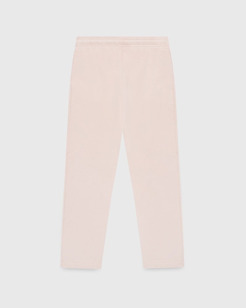 pantalon de survêtement rose à ourlet ouvert ovo doctobre