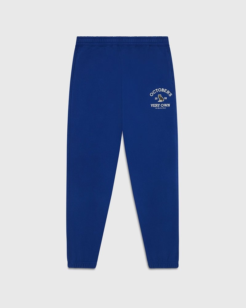 pantalon de survêtement ovo collegiate bleu royal collection octobre