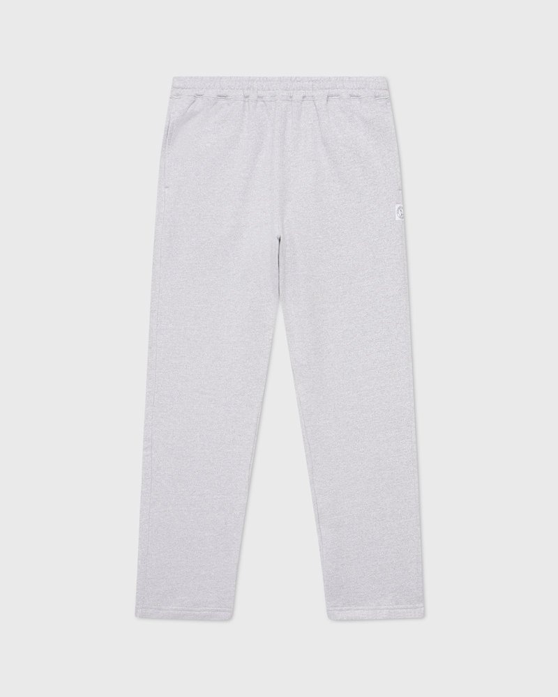 pantalon de survêtement gris à ourlet ouvert en polaire mouchetée ovo doctober very own