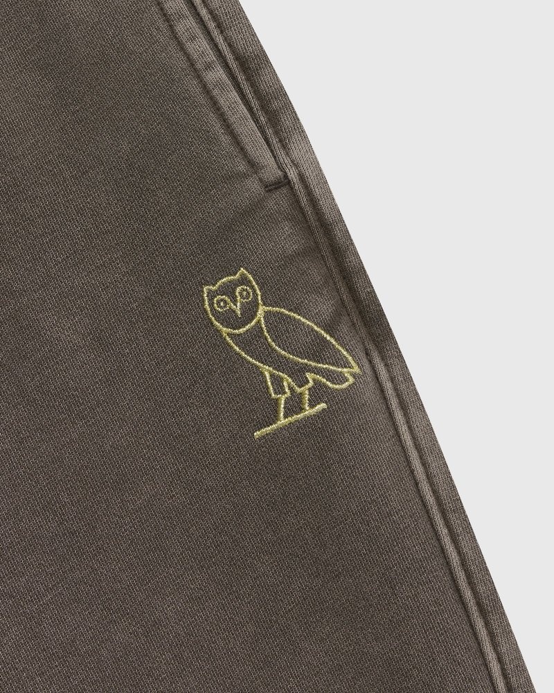 pantalon ovo muskoka doctobers very own teint en pièce ourlet ouvert marron