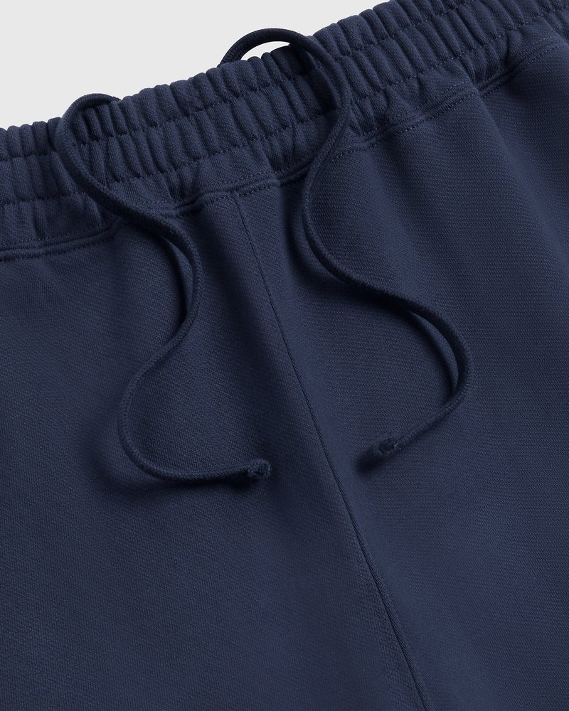 pantalon de survêtement ovo classic à ourlet ouvert bleu marine collection octobre