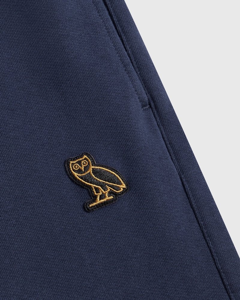 pantalon de survêtement ovo classic relaxed fit bleu marine collection octobers very own