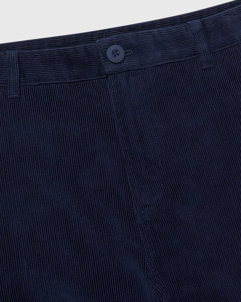 pantalon cargo en velours côtelé bleu marine ovo doctobers very own