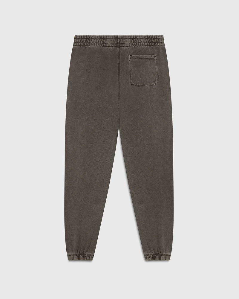 pantalon de survêtement ovo muskoka teint en pièce coupe décontractée marron marque octobers very own