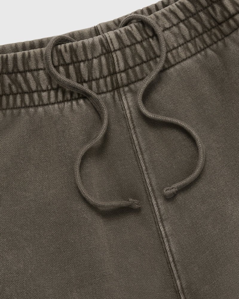 pantalon de survêtement ovo muskoka teint en pièce coupe décontractée marron marque octobers very own