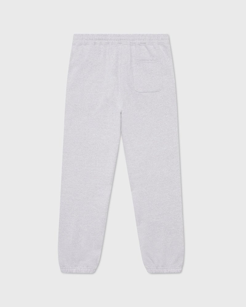 pantalon de survêtement ovo speckle fleece relaxed fit gris de la marque octobers very own