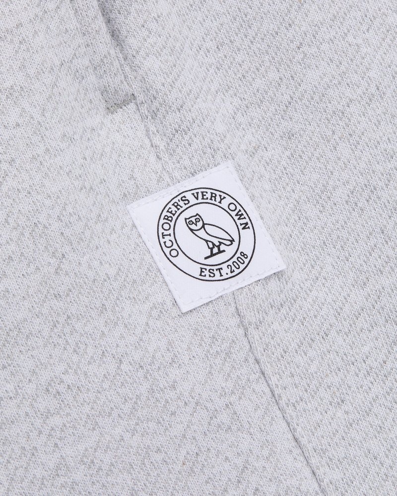 pantalon de survêtement ovo speckle fleece relaxed fit gris de la marque octobers very own