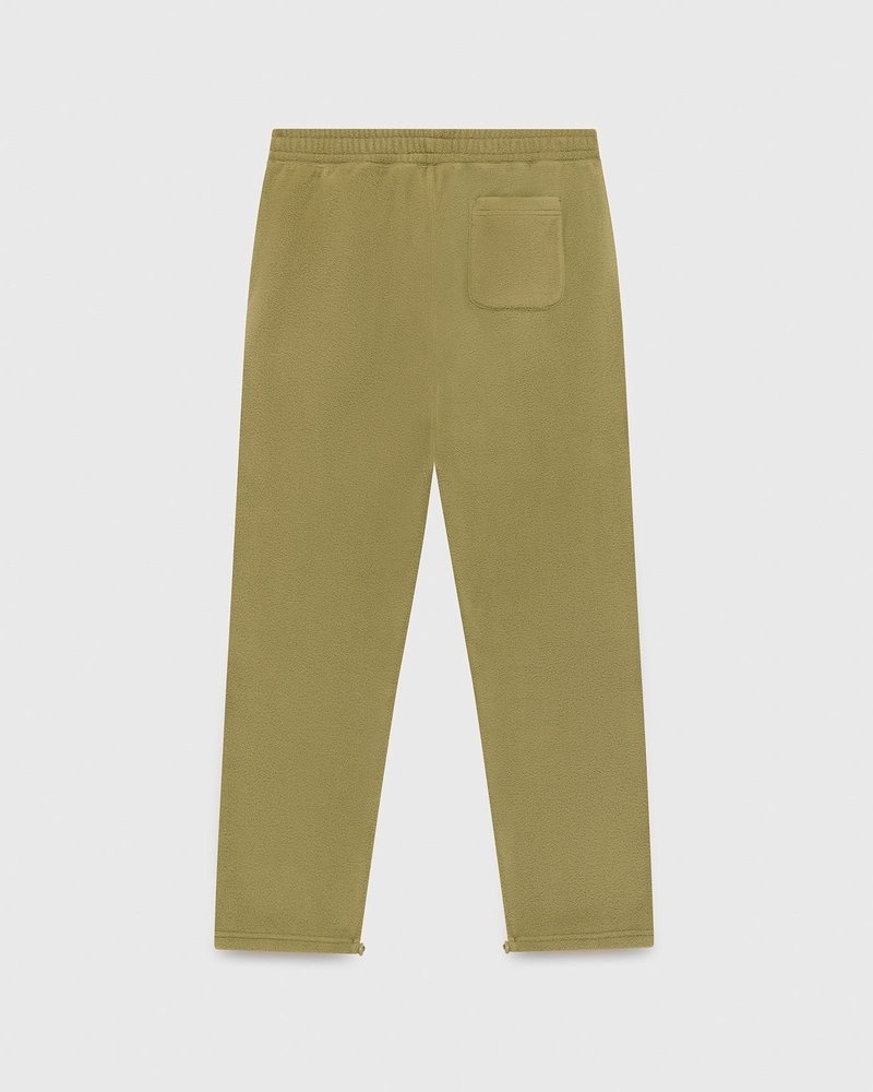 pantalon de survêtement ovo arch logo à ourlet ouvert vert olive collection octobers very own