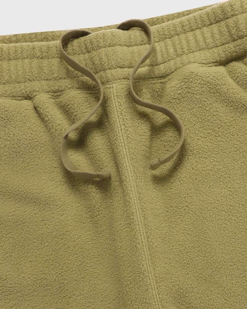 pantalon de survêtement ovo arch logo à ourlet ouvert vert olive collection octobers very own