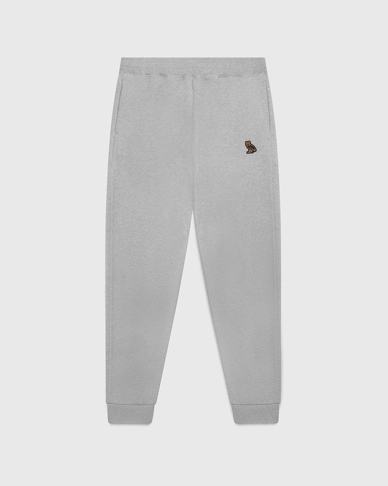 pantalon de survêtement ovo classic slim fit gris collection octobers very own