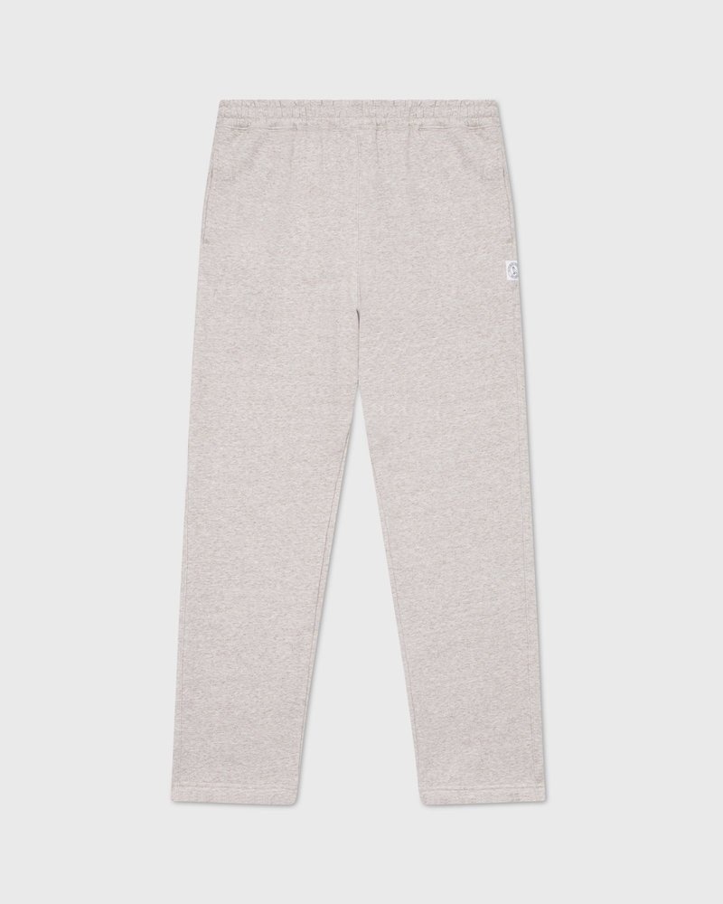 pantalon de survêtement en polaire mouchetée ovo couleur avoine collection octobre.