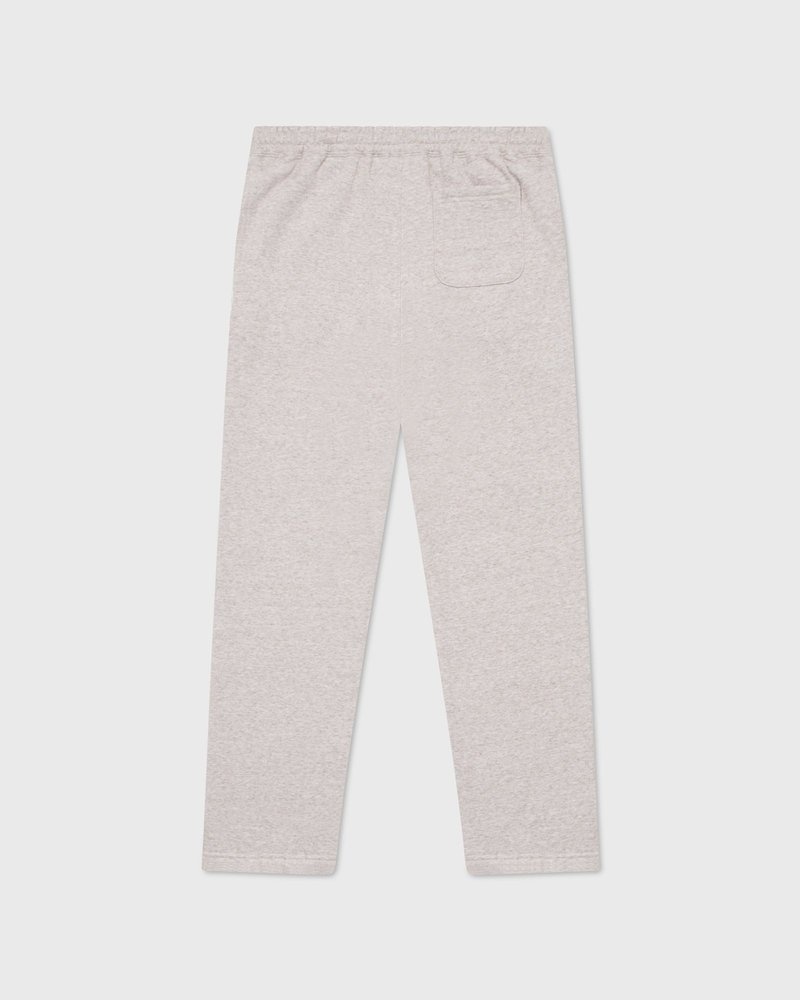 pantalon de survêtement en polaire mouchetée ovo couleur avoine collection octobre.