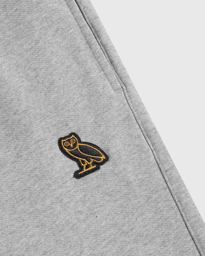 pantalon de survêtement ovo classic à ourlet ouvert gris collection octobre