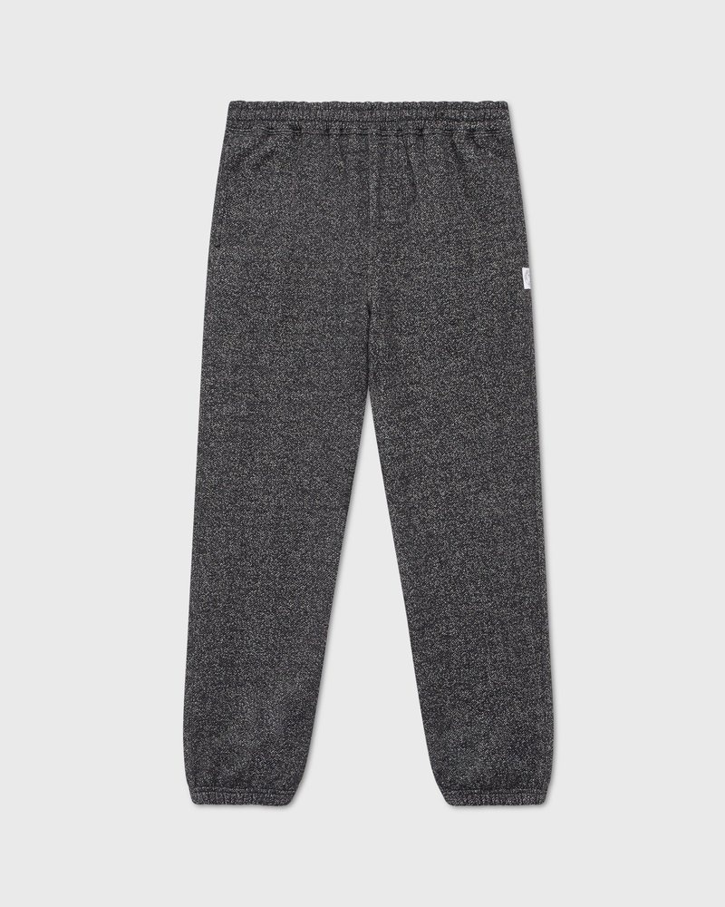 pantalon de survêtement ovo speckle fleece relaxed fit noir de la marque octobers very own