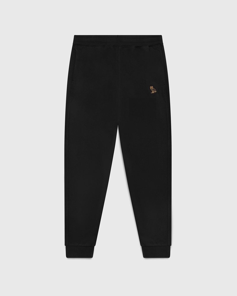 pantalon de survêtement ovo classic slim fit noir collection octobers very own