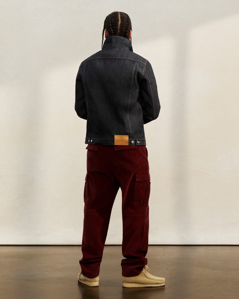 pantalon cargo en velours côtelé ovo doctobers very own rouge
