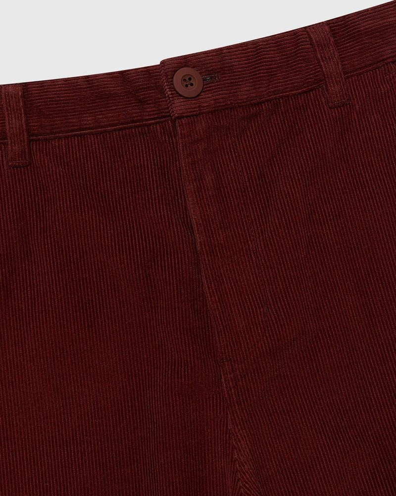 pantalon cargo en velours côtelé ovo doctobers very own rouge