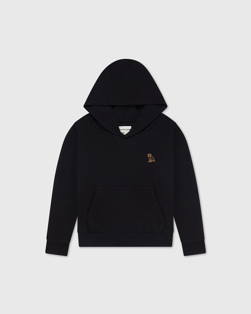 pulls à capuche ovo pour tout-petits modèle classique noir de la collection octobers very own