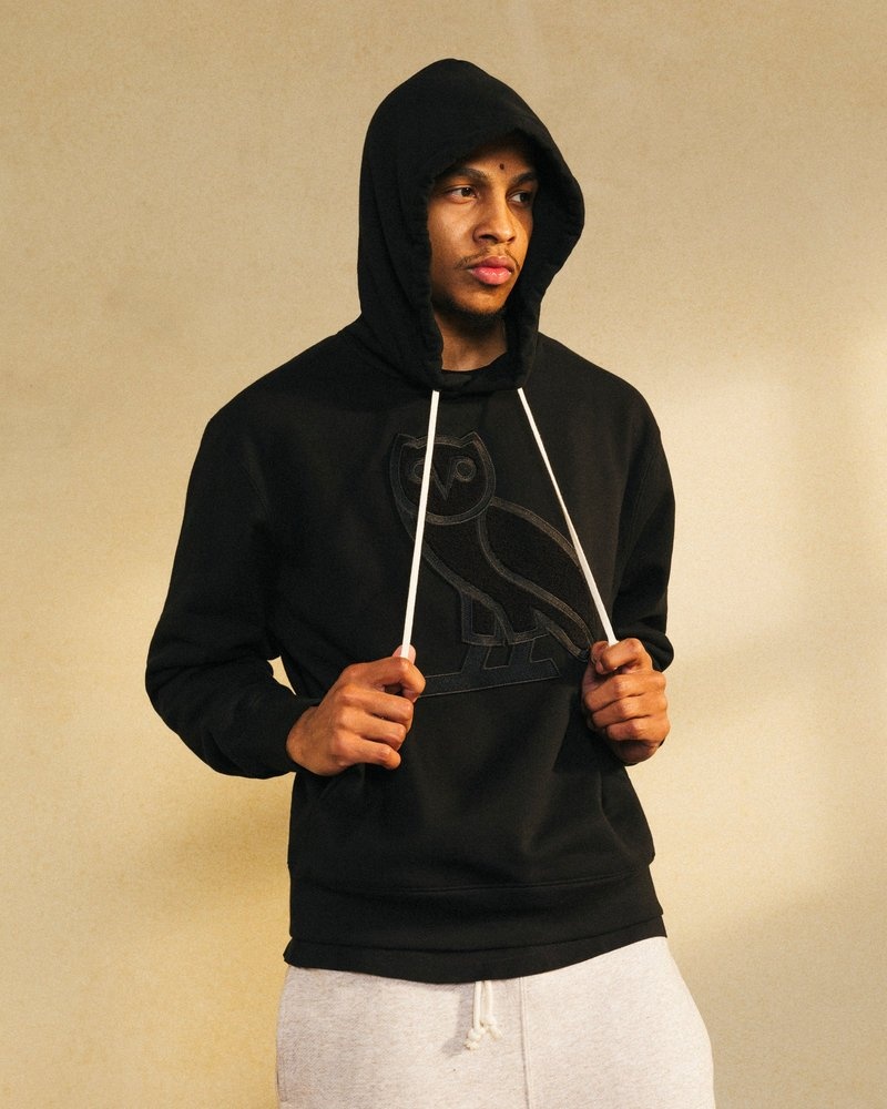 pulls à capuche ovo og noir édition limitée doctobre