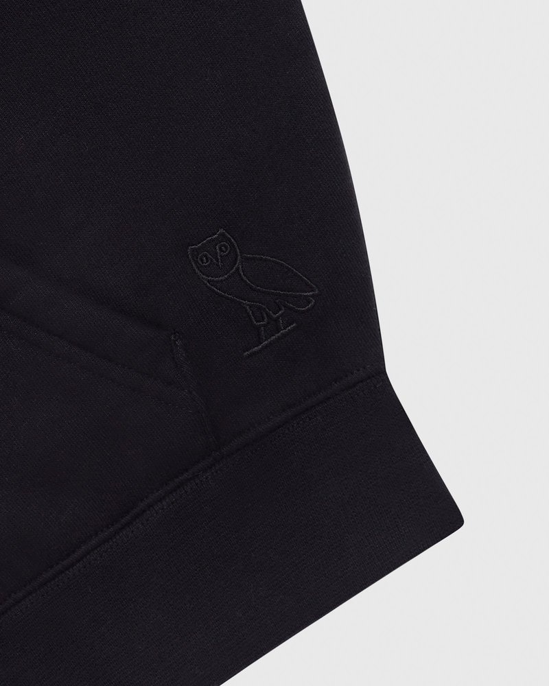 pulls à capuche zippés ovo doctobre noir