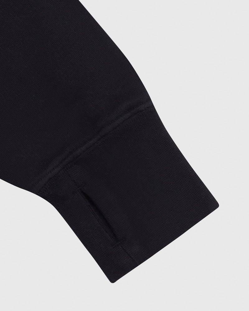 pulls à capuche zippés ovo doctobre noir