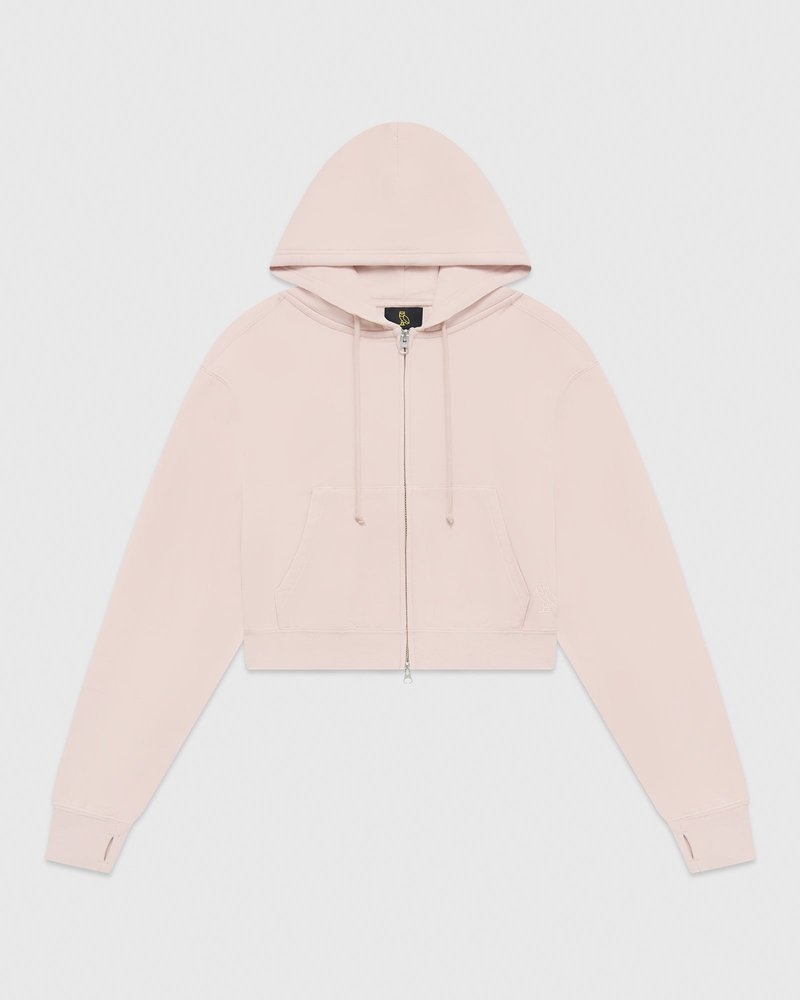 pulls à capuche zippés ovo rose collection octobre