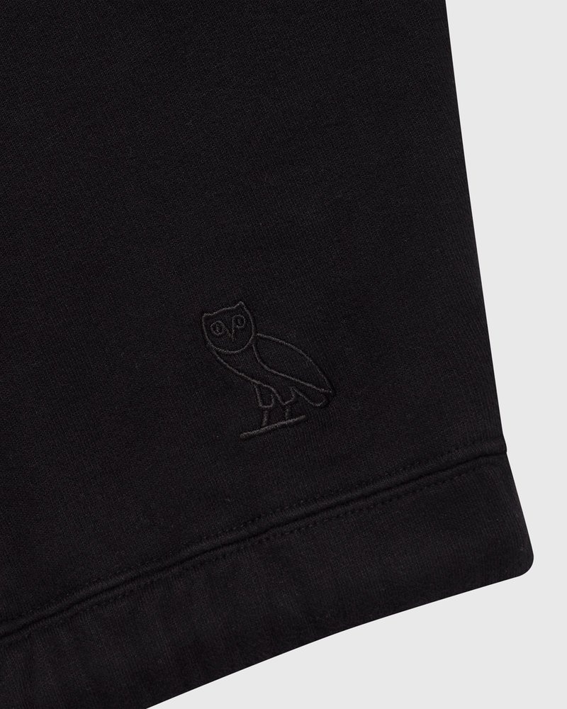pulls octobers very own ovo shortped crewneck sweatshirt black