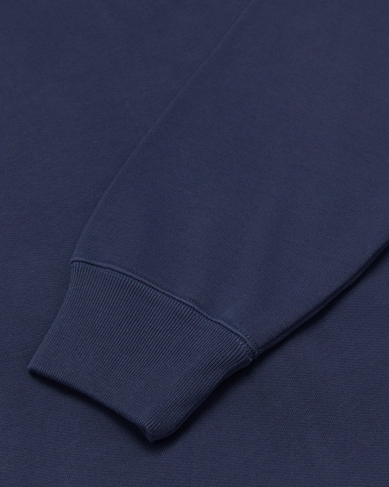 pulls octobers very own ovo classic full-zip pista jacket bleu marine