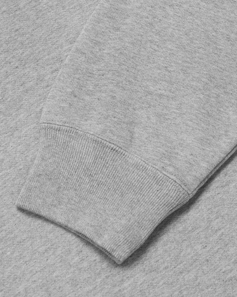 pulls ovo classic à fermeture éclair intégrale gris collection octobre