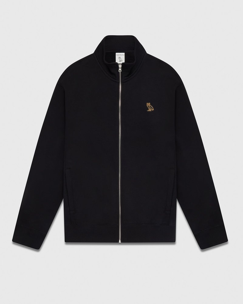 pulls octobers very own ovo classic full-zip pista jacket black