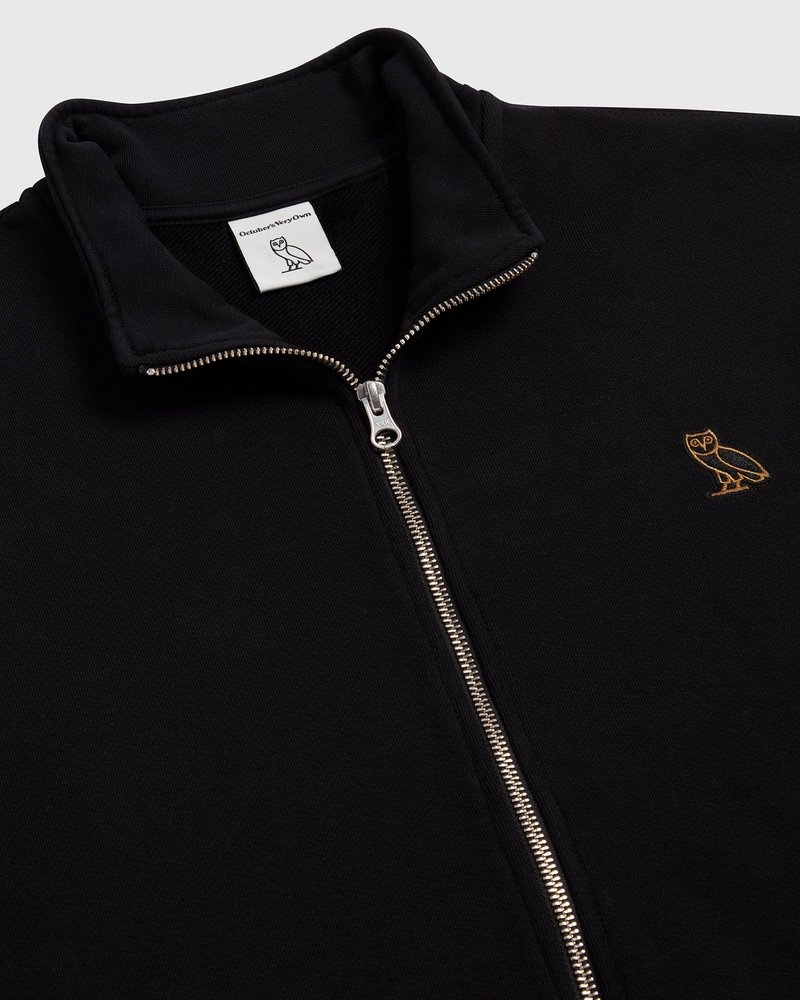 pulls octobers very own ovo classic full-zip pista jacket black