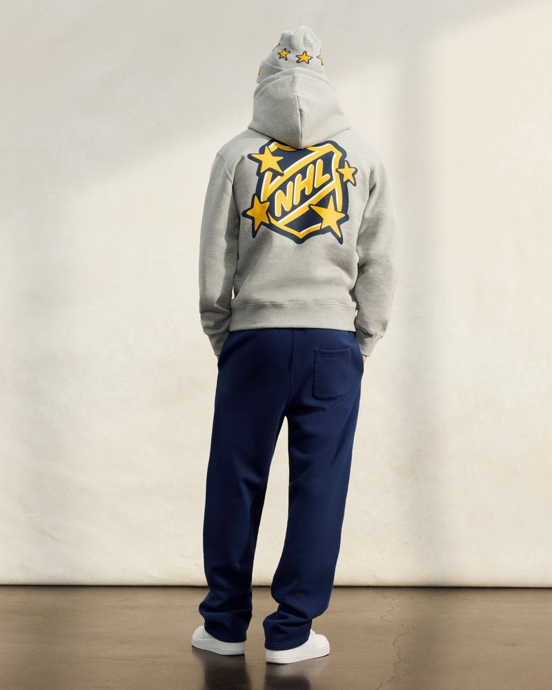 pulls à capuche ovo nhl all star gris édition limitée doctobre