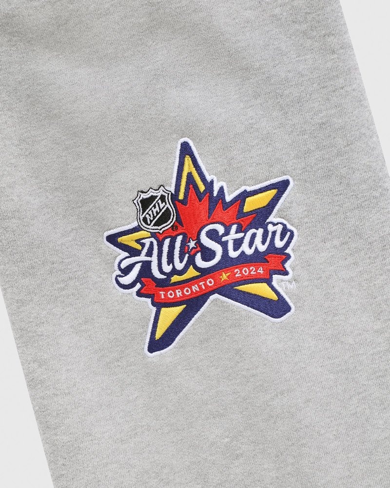 pulls à capuche ovo nhl all star gris édition limitée doctobre