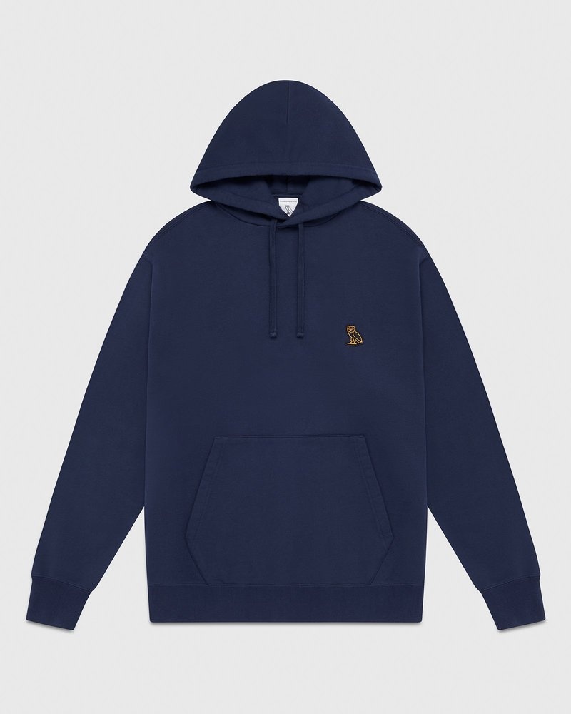 pulls à capuche ovo classic bleu marine collection octobre