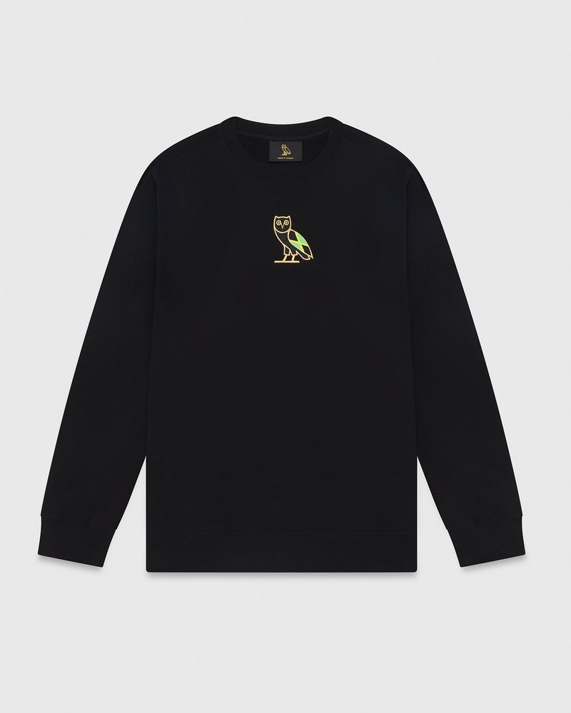 pulls octobers very own ovo international mini og crewneck jamaïque
