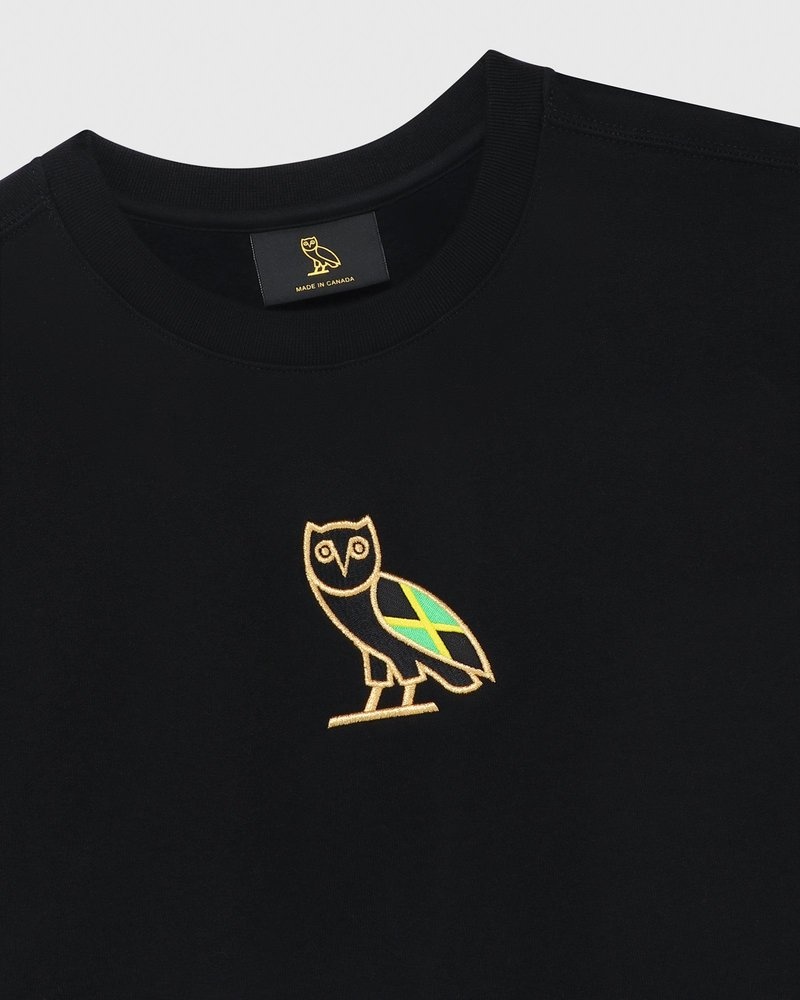pulls octobers very own ovo international mini og crewneck jamaïque