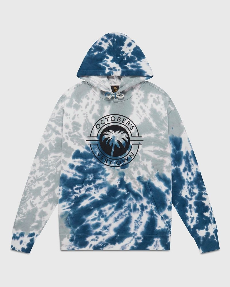 pulls le sweat à capuche tie-dye ovo tropics doctobre