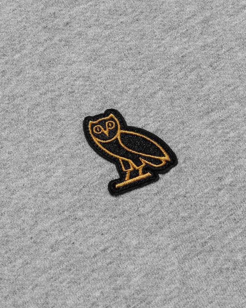 pulls ovo classic à col rond gris collection octobre