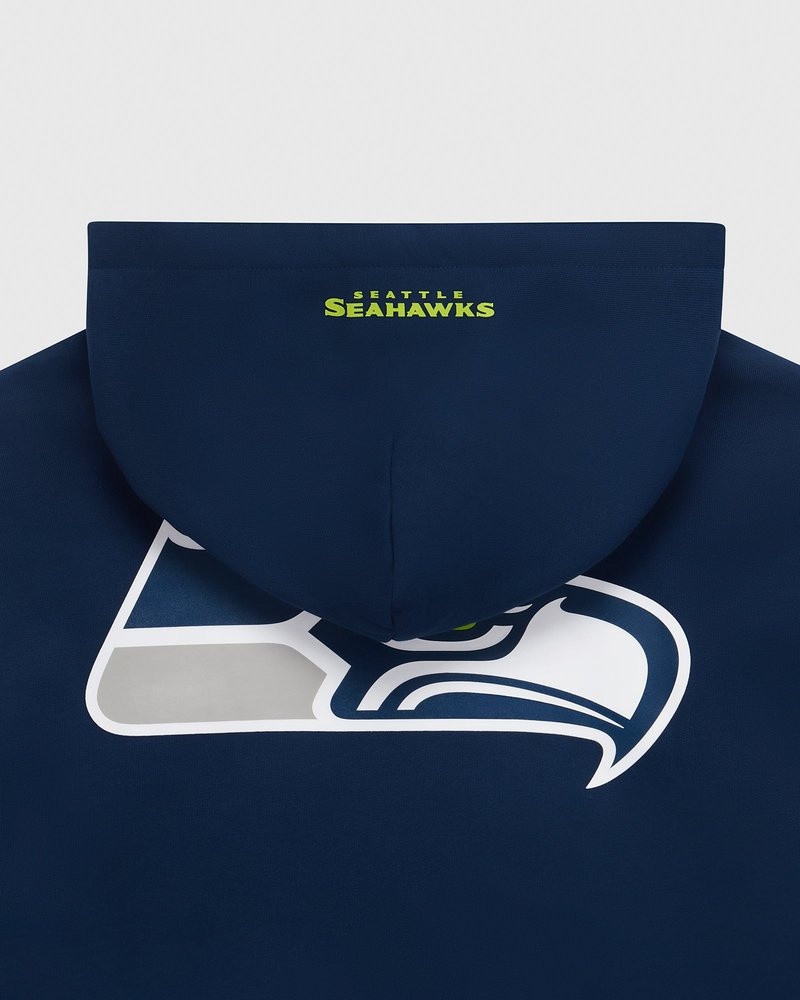 pulls sweat à capuche bleu ovo nfl seattle seahawks og collection octobre.