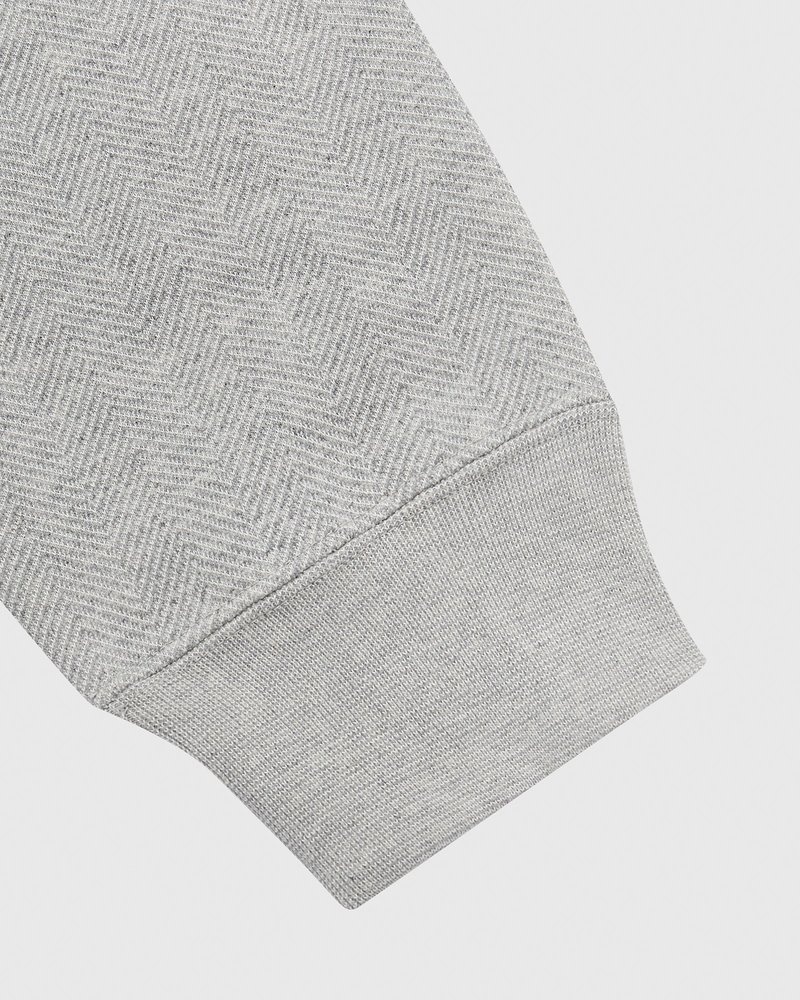 pulls à chevrons gris ovo doctobre