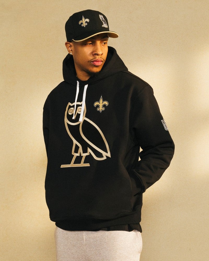 pulls octobers very own ovo nfl new orleans saints og hoodie noir