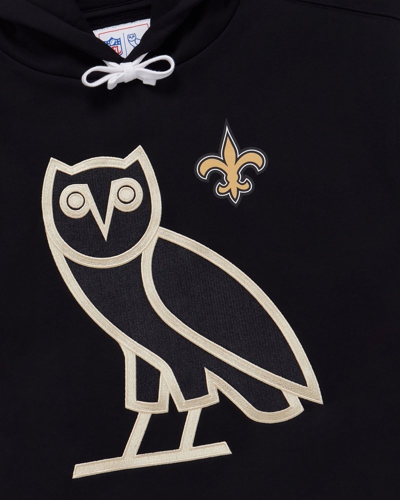 pulls octobers very own ovo nfl new orleans saints og hoodie noir