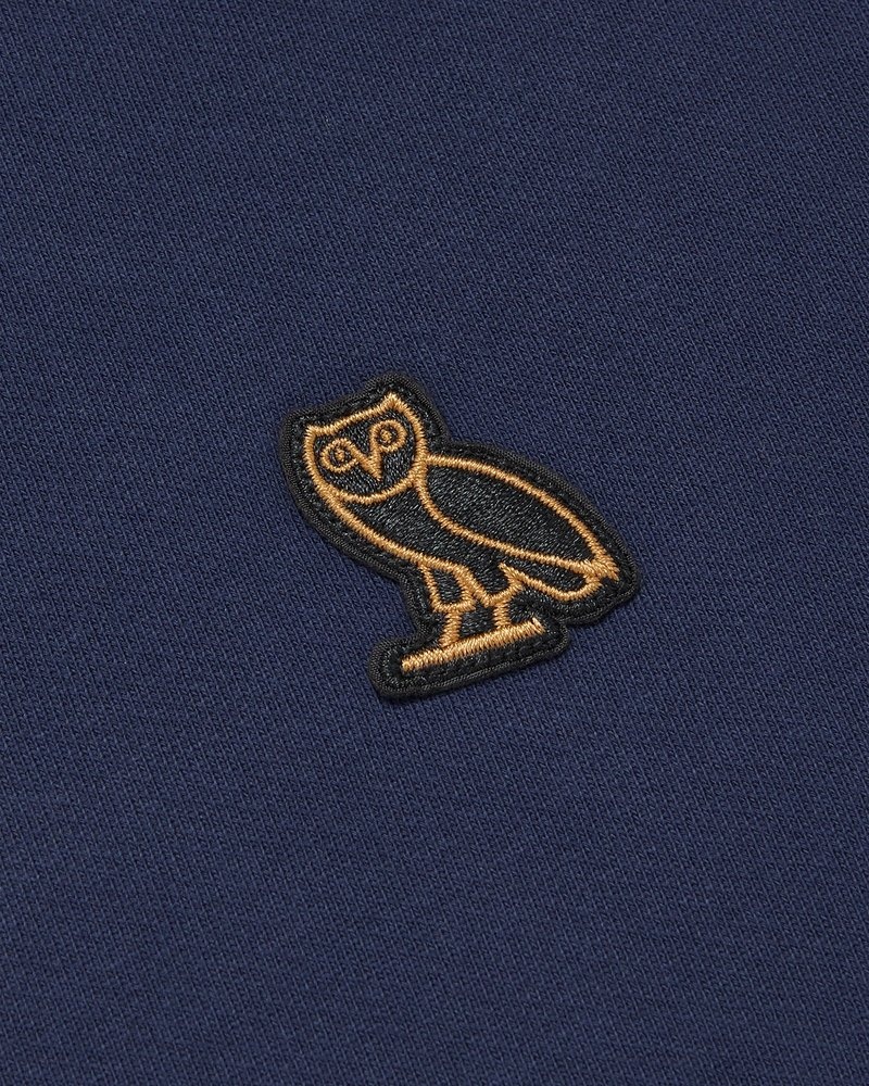 pull ovo classic crewneck bleu marine collection octobre